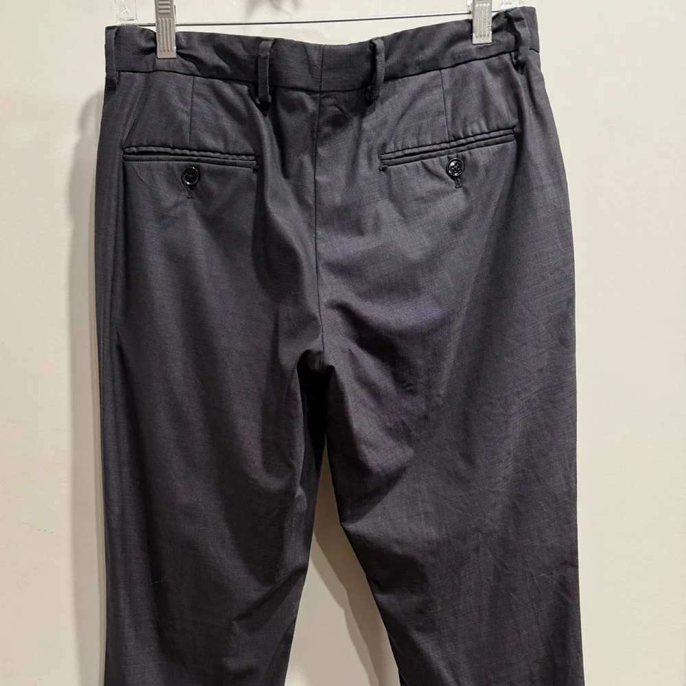 Express Dark Gray Men's photographer pants.